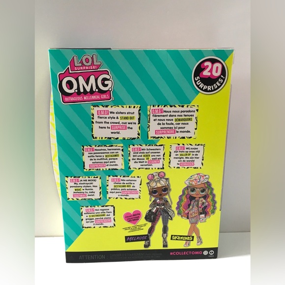 L.O.L. Surprise! LOL Surprise OMG Sketches Fashion Doll with 20 Surprises - Picture 4 of 7